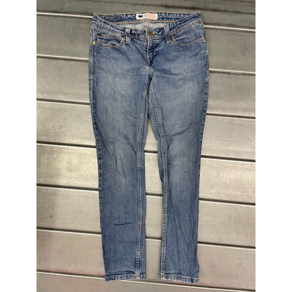 Levis Demi Curve Jeans Womens 29x29 Blue‎ Medium Wash Denim